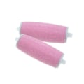 Miniatyrbillede 1 af 5: Scholl Velvet Smooth Pedi Udskiftningsruller (10 stk./20 stk.) (Sort/Pink) pink 10pcs
