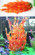 Akvarium konstgjorda växter, stora akvarieväxter Plastfisk 30CM