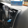 Pikkukuva 5 / 5: Universaali 5V 360 astetta pyörivä USB-autotuuletin, suuri tuuli, kolme nopeuden säätöä, USB-autotuuletin imukupilla_xx