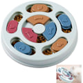 Miniatyrbild 1 av 9: Hundleksak pussel feeder intelligens hund pussel utbildning leksaker hundar leksak med halkfri, Slow Feeder pusselskål