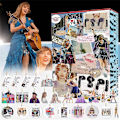 Miniatyrbild 3 av 5: 2023 Jultomte Taylor Swift Nyckelring Berlock 24 Dagar Nedräkning Julkalender Fans Julklapp Blind Box Presenter D