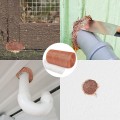 Miniatyrbild 4 av 5: Kopparnät, 1 rulle med 6 meter kopparnät, kopparnät mot sniglar, möss, fåglar och nematoder, trädgårdsskydd mot gnagare, stickat koppar