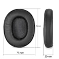 Miniatyrbilde 2 av 4: Øreputer for Skullcandy Crusher Wireless/Crusher ANC/Hesh3 Svart—pa