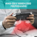 Miniatyrbild 4 av 7: Grepp för Nintendo Switch Lite, Ergonomiskt Bekvämt Handhållet Skyddande Spelskal Bärbart black