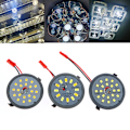 Miniatyrbild 2 av 8: LED kristallljus transformationslampa LED majslampa integrerat ljus Three-color light