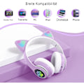 Miniatyrbilde 5 av 5: Bluetooth-hodetelefoner for barn, jenter sammenleggbare over-ear-hodetelefoner