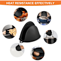Miniatyrbilde 7 av 7: 1 Par Silikon Grytekluter - Ninja Gryteunderlag - Varmebestandige Fingergrep Hansker Gummi for Airfryer, Grill, Matlaging og Baking