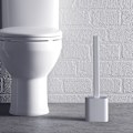 Miniatyrbild 2 av 10: Väggmonterad toalettborste för springor Flexibel rengöringsborste Toalettförvaringsställ White