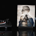 Miniatyrbilde 3 av 4: Vinylplate CD-stativ Album Display Rack Multifunksjonell Vertikal Europeisk Kunstsamling - Perfekt