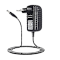 Miniatyrbillede 1 af 5: Bosch Athlet 18V lithium batterioplader ledningsfri støvsuger 22V 0.5A strømadapter med 1.5 meter ladekabler ledninger kabel Z
