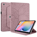 Pikkukuva 3 / 5: Uusi Samsungin pyörivä kotelo Galaxy Tab S6 Lite 2022/2020 10,4 tuuman SM-P610/P613/P615/P619-360 astetta - WELLNGS Light pink