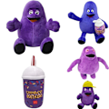 Miniatyrbild 1 av 5: 1-2 st Grimace födelsedag Grimace plyschleksak Grimace Shake plyschfärg docka spel fylld djur mjuk leksak maskot flaska present pojke barn K K About 20cm