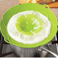 Pikkukuva 5 / 5: Keittosuoja / monilukko silikonista - Vihreä Green Grön