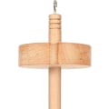 Miniatyrbillede 3 af 5: Drop Spindle, Garn Drop Spindle Top Hvirvel Spin Træ Håndspinding Uld Starter Spin