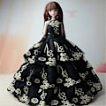 Miniatyrbild 4 av 5: 5 st/set Bröllopsklänning Prinsessklänning Kläder för Barbie 0