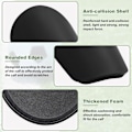 Pikkukuva 3 / 7: 2 paria Mini Pro jalkapalloshin guard - unisex liukumattomat jalkapalloshin guard - ammattilaisille ja aloittelijoille - jalkapallolle ja juoksulle! S(11*6)