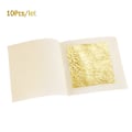 Miniatyrbilde 3 av 5: 10 stk 24K gullfolie spiselige gullblad for DIY-kaker