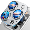 Miniatyrbillede 1 af 7: Kamerabeskyttelse til iPhone 13 Pro/iPhone 13 Pro Max, [Kamerabeskyttelse i ét stykke aluminiumslegering] Kameralinsebeskyttelse til iPhone 13 Pro/iPhone 13