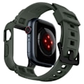 Pikkukuva 3 / 6: Spigen Apple Watch 44/45 mm Kotelo/Ranneke Rugged Armor 'Pro' Vihreä