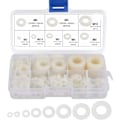 Miniatyrbillede 1 af 5: 520 stk. Nylon Skivere Plastikpakninger M2 M2.5 M3 M4 M5 M6 M8 M10