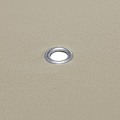 Miniatyrbillede 5 af 5: vidaXL Gazebotag 310 g/m² 3x3 m Beige Beige Beige