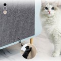 Miniatyrbilde 2 av 5: Kattenskrapematte med selvklebende bakside Stabil møbelbeskyttende matte for kattunger Katt Mørkeblå Dark Blue 60x100cm