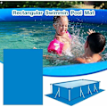 Miniatyrbild 4 av 5: Rektangulär poolmatta, poolbottenmatta, tyg poolbotten skyddsmatta 250 450 cm