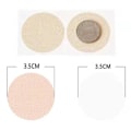 Miniatyrbilde 5 av 8: Menn Brystvorte Dekk Adhesive Stickers BH Pute Bryst Kvinner Usynlig White