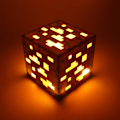 Miniatyrbillede 1 af 8: Minecraft omgivende diamant mineral lampe yellow mining lamp