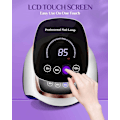 Miniatyrbillede 3 af 5: UV LED Neglelampe, Gugusure Hjemmesalonlampe med Autosensor/4 Timerindstillinger, Professionelle Værktøjer til Manicure og Pedicure