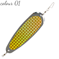 Miniatyrbilde 3 av 5: Tilapia fiskeflasher trolling agn fiske dykkebrett 03 03 3 3