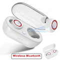 Pikkukuva 1 / 5: Bluetooth-kuulokkeet iPhonelle ja Androidille, langattomat kuulokkeet, vedenpitävät White Red