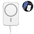 Pikkukuva 2 / 5: Magneettinen langaton puhelinpidike autolaturi, yhteensopiva Apple iPhone 8:n ja uudempien matkapuhelimien kanssa ja tukee Huawein ja_xx langatonta latausta