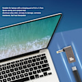Miniatyrbild 2 av 6: USB C Hona till Likström Hane-adapter, 100W PD Typ C till 5,5x1,7 mm Laddningsportadapter för Bärbar Dator, Snabbladdnings PD-adapter