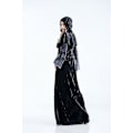 Pikkukuva 4 / 4: Naisten Reaper-asu, keskiaikainen mekko, pitkähihainen, huppu, Halloween-cosplay