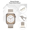 Miniatyrbillede 3 af 5: Milanese loop-rem til Apple Watch-rem 44mm 40mm 45mm 49mm 41mm 38mm 42mm 44mm Armbånd iwatch Serie 9 3 6 5 SE 7 8 Ultra 2 sort black 42mm 44mm 45mm 49mm
