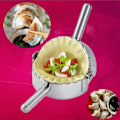 Miniatyrbilde 5 av 5: Ravioliform i rustfritt stål - Dumpling-omslag, kjøkkenutstyr, 12 cm
