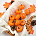 Pikkukuva 8 / 8: Mini keinotekoinen Halloween-kurpitsa sisustus simuloitu vihannes Light orange 1