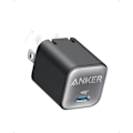 Miniatyrbilde 1 av 6: Lader, USB C GaN Lader 30W, PIQ 3.0 Foldbar PPS Rask Lader for iPhone 16 / 15 og flere serier, Galaxy, iPad, Kompatibel med MagSafe (svart) black