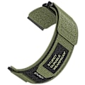 Miniatyrbillede 1 af 4: 24 mm nylon urrem til Suunto 9/7/Spartan Sport Wrist HR Baro Loop Mount Strap_xx Army Green