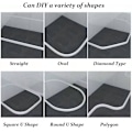 Miniatyrbillede 5 af 5: Vandstopper Vandretentionstrimme TRANSPARENT 150CM Transparent Transparent 150 cm