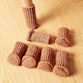 Miniatyrbild 3 av 5: 24 st möbelstrumpor med hög elasticitet, halkfria stolsstrumpor