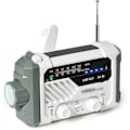 Miniatyrbillede 1 af 7: Nødradio, håndsvingradio med lommelygte, AM/FM vejrradioer med 2000mAh powerbank