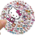 Miniatyrbilde 3 av 5: 100 stk Klassiske 80- og 90-talls Bilstikker for Laptop Bilsticker Perfekt Hello Kitty