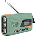 Miniatyrbillede 8 af 10: Håndsvinget Generator DAB/FM Bluetooth Radio Nød Håndsving Solenergi Radio
