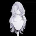 Miniatyrbilde 2 av 5: Anime Jujutsu Kaisen Gojo Satoru Cosplay Parykk for Kvinner, 70cm Lang, Halloween Karneval, Varmebestandig Syntetisk Hår