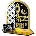 Pikkukuva 1 / 7: Ramadanin Adventi-kalenteri 2024 - Uusiokäyttöinen Adventi-kalenteri, Ramadan Mubarak -kalenteri