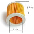 Miniatyrbillede 3 af 5: Patronfilter til Karcher WD2 wd3 MV3 etc. som 6.414-552.0 - 2stk