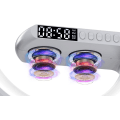 Miniatyrbilde 4 av 4: Smart bordlampe, stemningslampe med trådløs lader, Bluetooth-høyttaler, app-kontroll