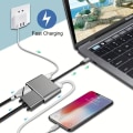 Miniatyrbillede 3 af 5: USB C Hub til HDMI VGA Multiport Adapter, 4-i-1 USB C til VGA Multi-Port